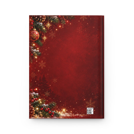Unto Us a Child Is Born Christmas Prayer Journal, Red and Gold Gifts Hardcover