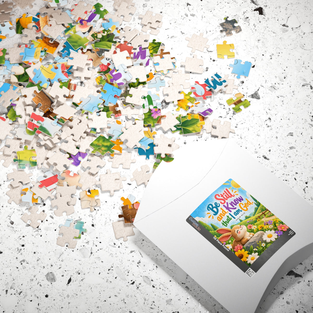 Be Still Bunny Jigsaw Puzzle