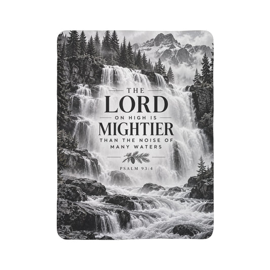 The Lord on High Sherpa Blanket