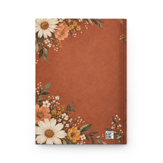 This Is the Day Rejoice Autumn Floral Hardcover Journal