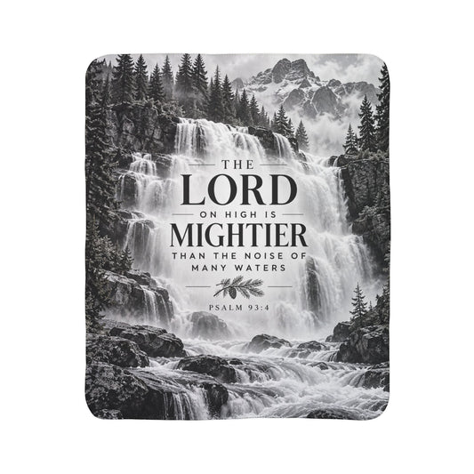 The Lord on High Sherpa Blanket