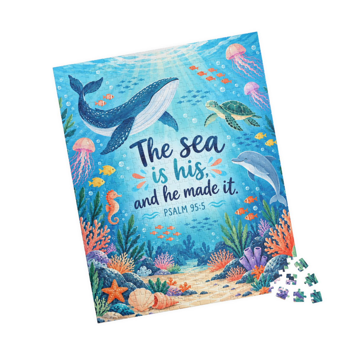The Sea Is His Ocean Jigsaw Puzzle