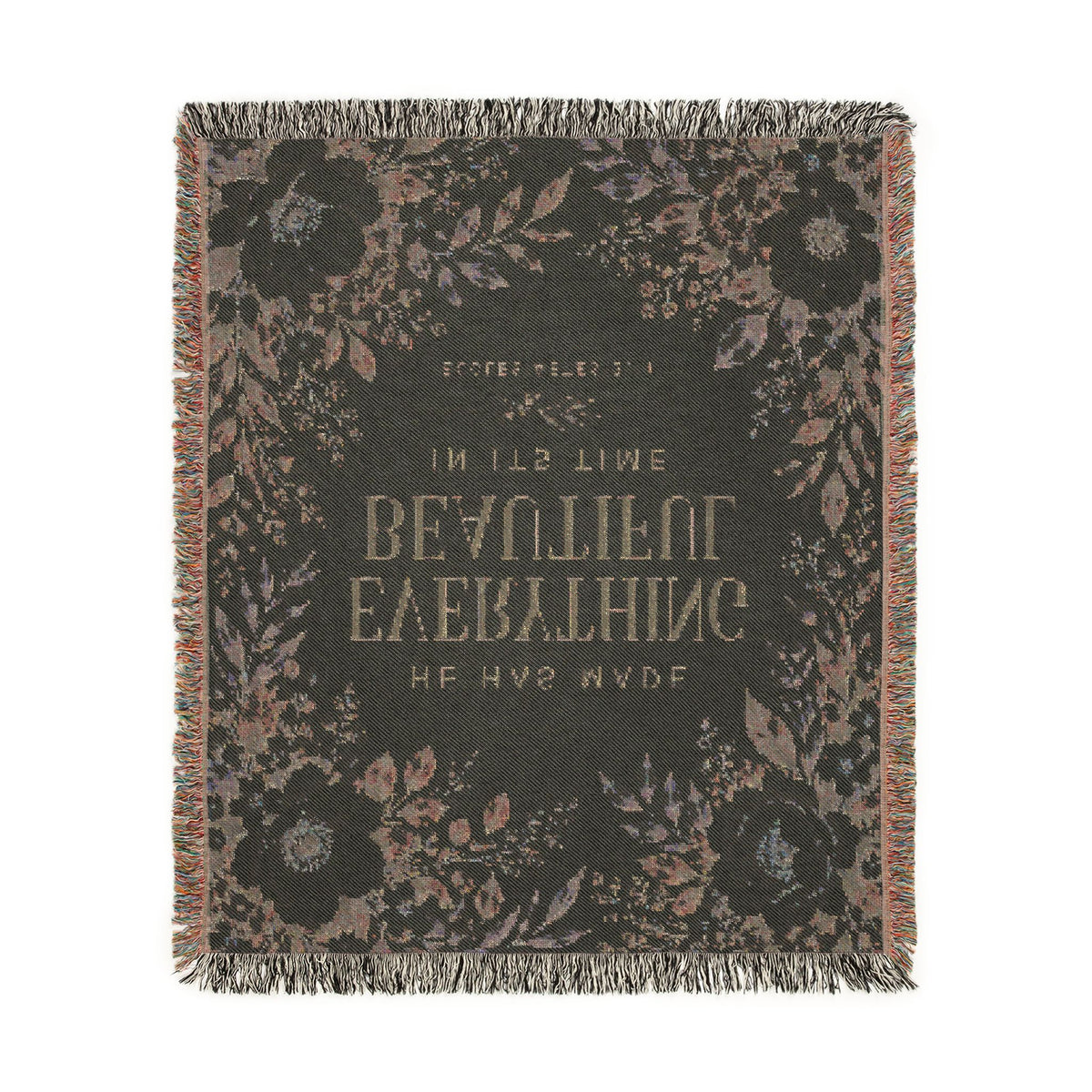 Everything Beautiful Woven Blanket