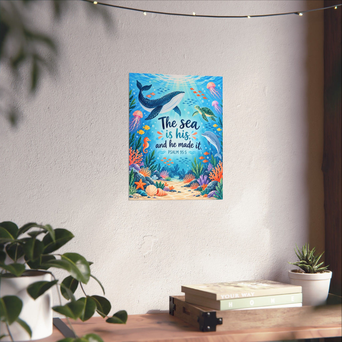 The Sea Is His Ocean Wall Art