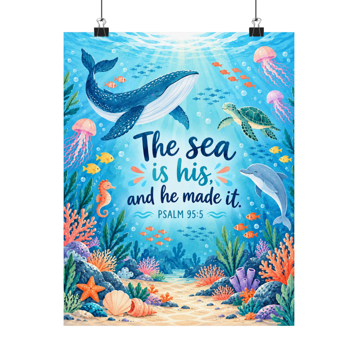 The Sea Is His Ocean Wall Art