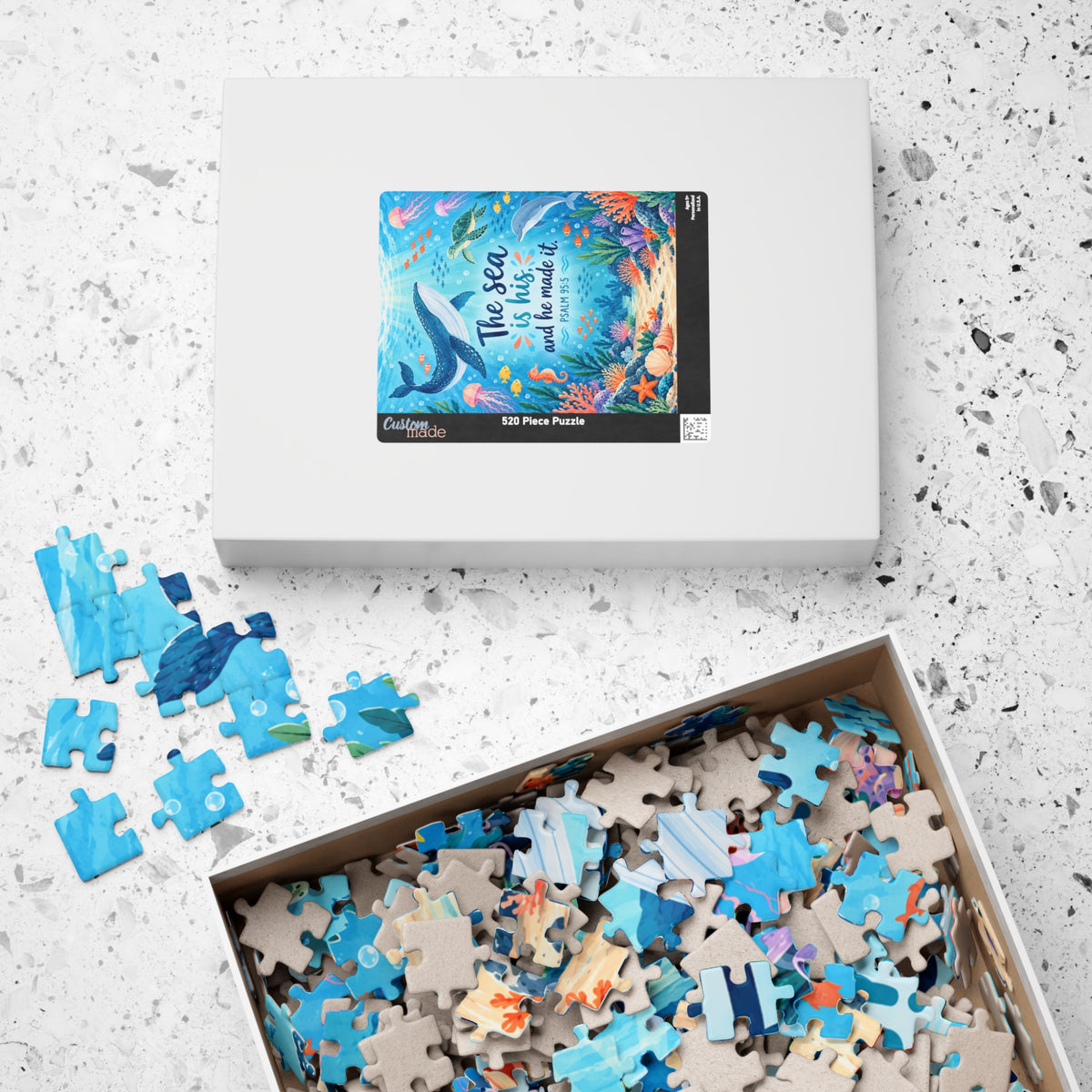 The Sea Is His Ocean Jigsaw Puzzle
