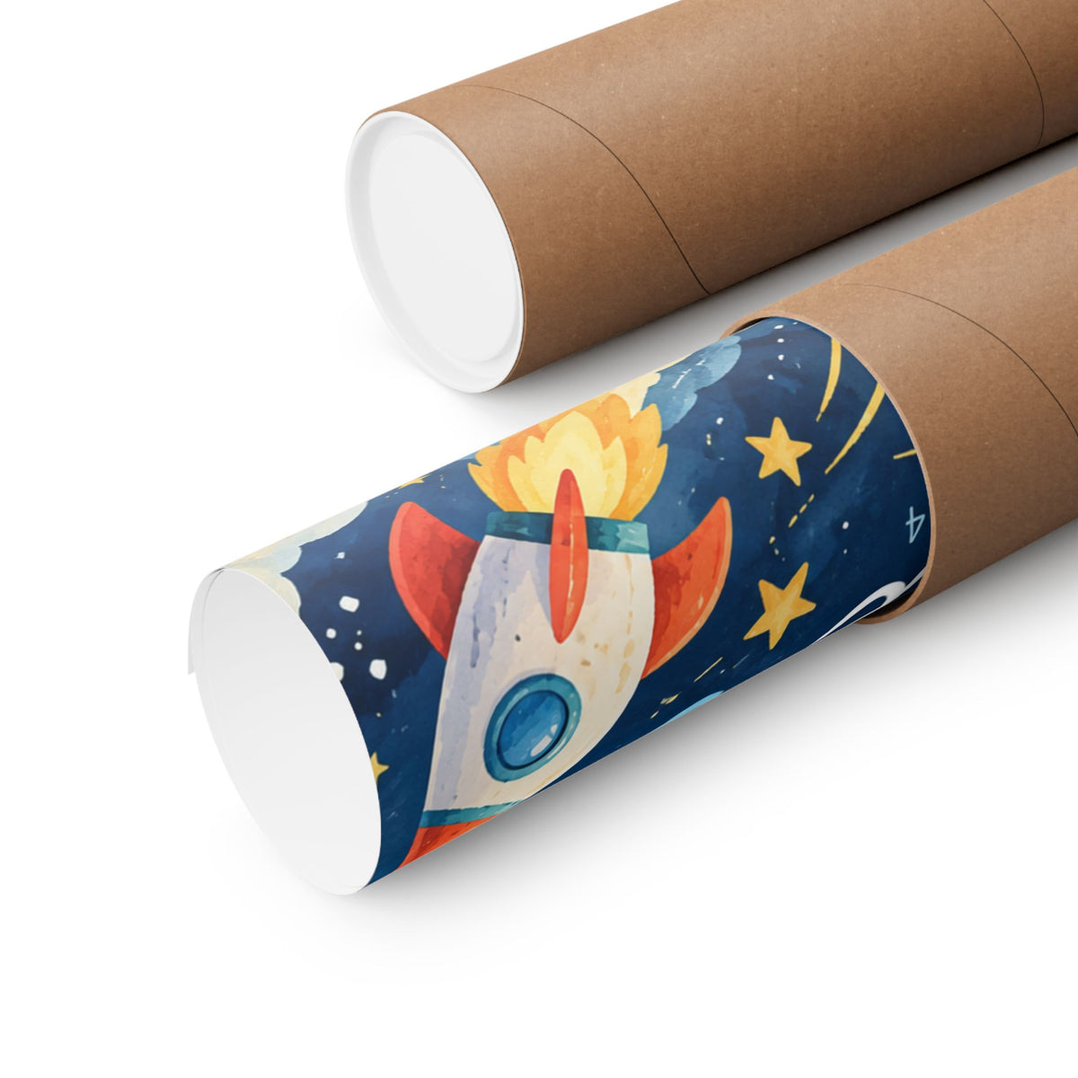 Fearfully and Wonderfully Made Space Rocket Wall Art