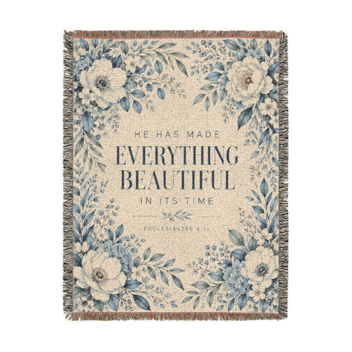 Everything Beautiful Woven Blanket