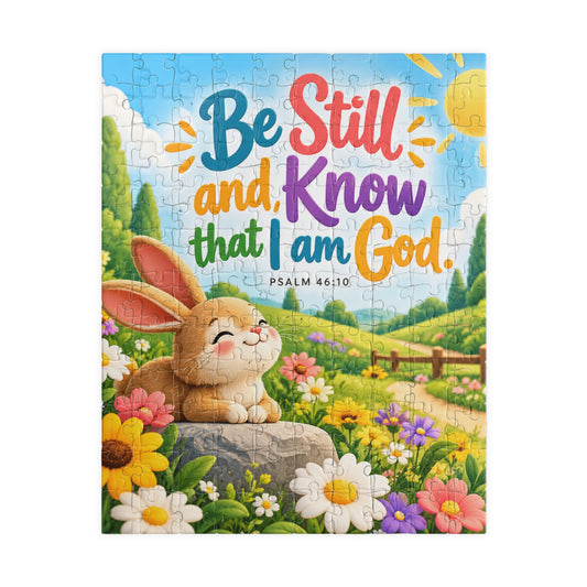 Be Still Bunny Jigsaw Puzzle