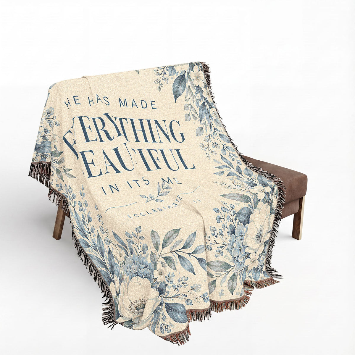 Everything Beautiful Woven Blanket