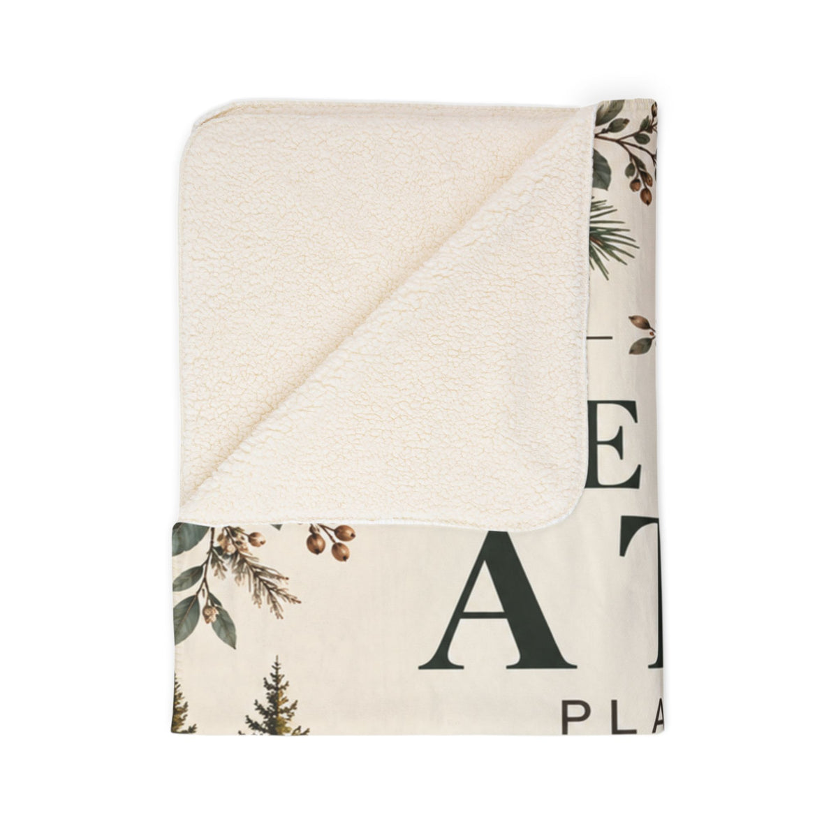 Planted by Streams of Water Fleece Blanket
