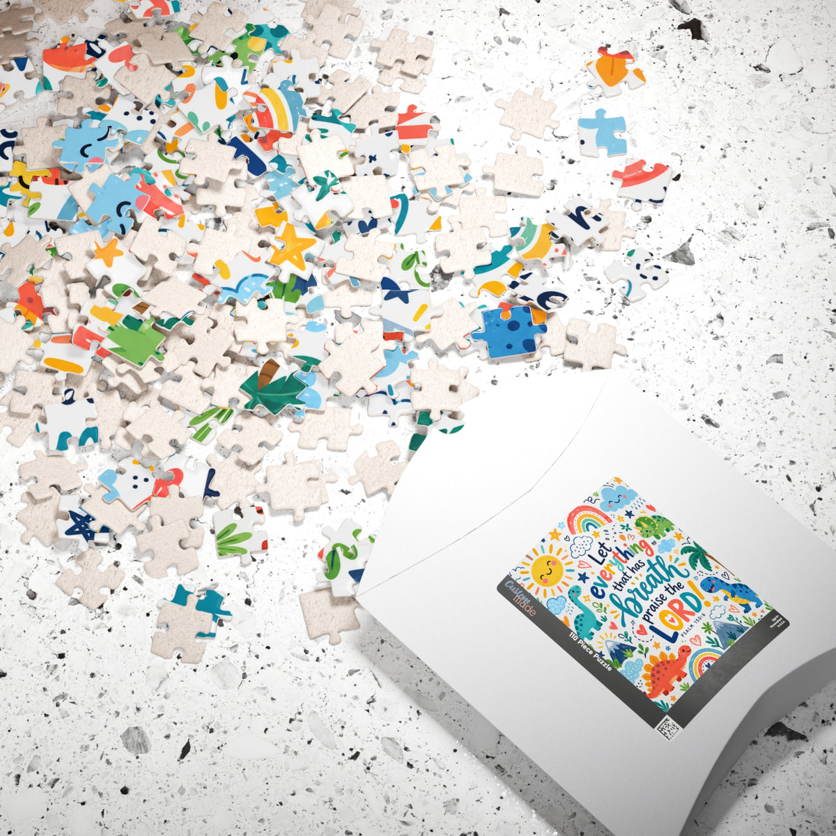 Let Every Thing Praise the Lord Dinosaurs Jigsaw Puzzle