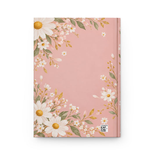 This Is the Day the Lord Has Made Pink Daisy Hardcover Journal