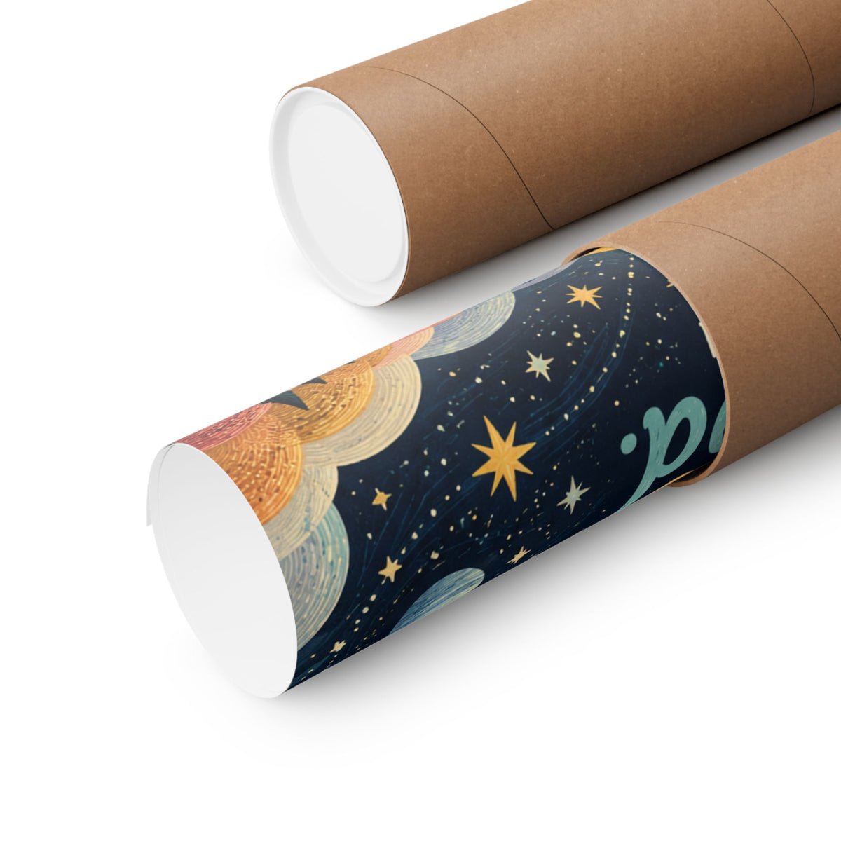The Heavens Declare Sunset Galaxy Wall Art