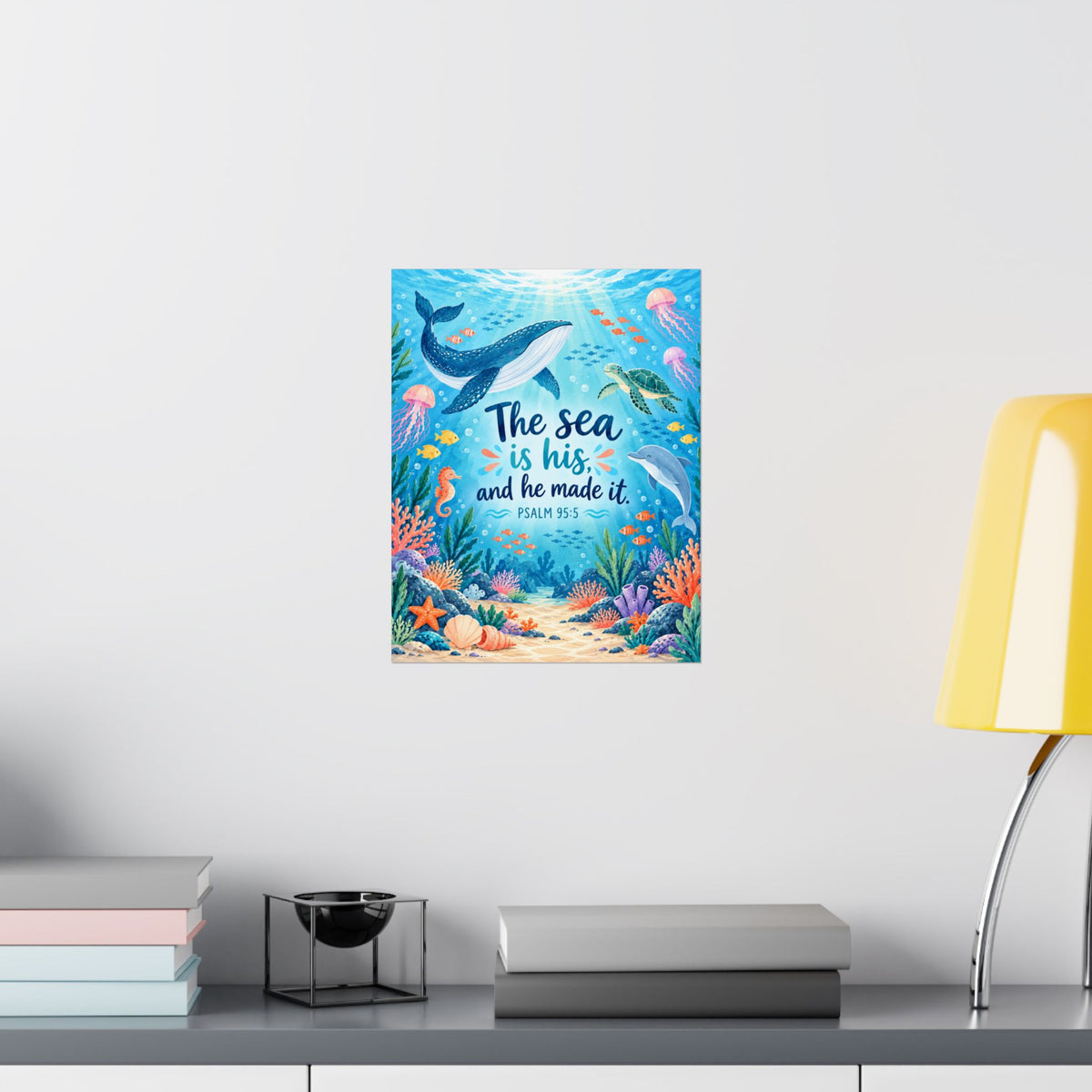 The Sea Is His Ocean Wall Art