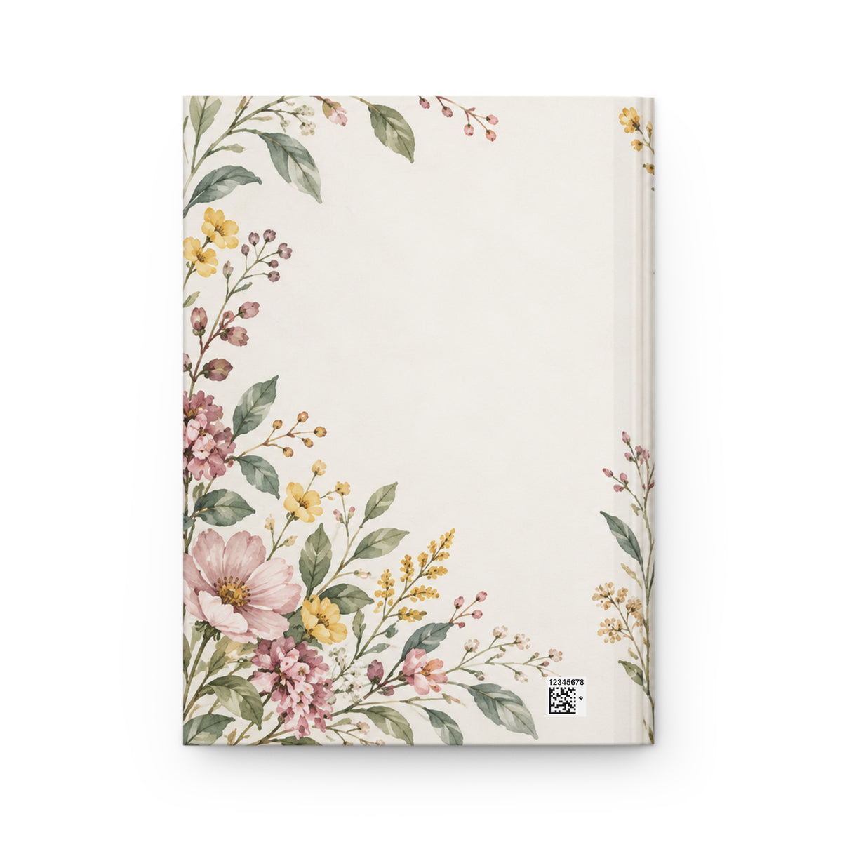 Consider How the Wildflowers Grow Christian Hardcover Journal