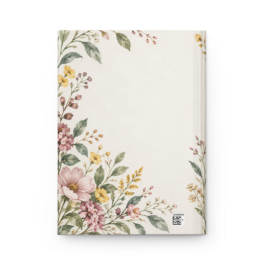 Consider How the Wildflowers Grow Christian Hardcover Journal