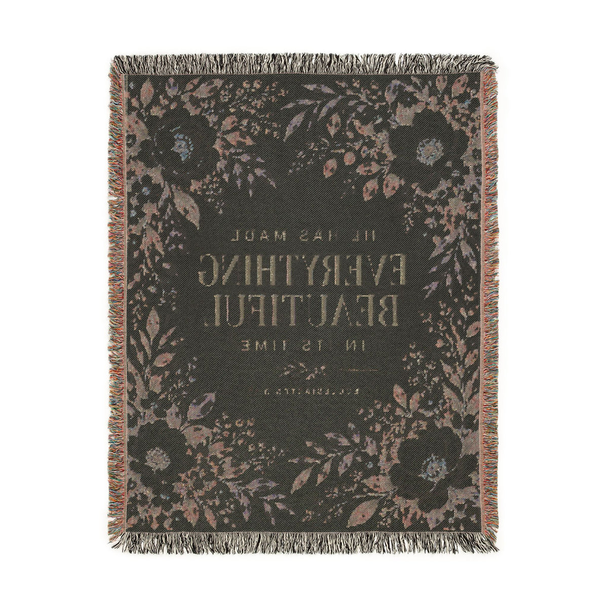Everything Beautiful Woven Blanket