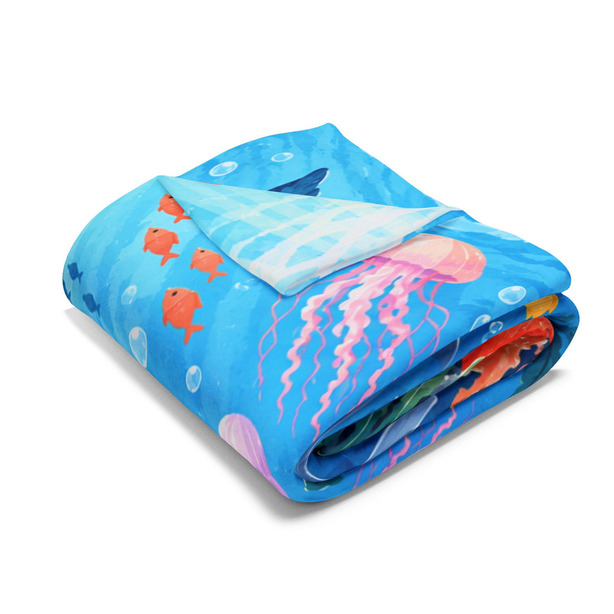 The Sea Is His Ocean Fleece Blanket