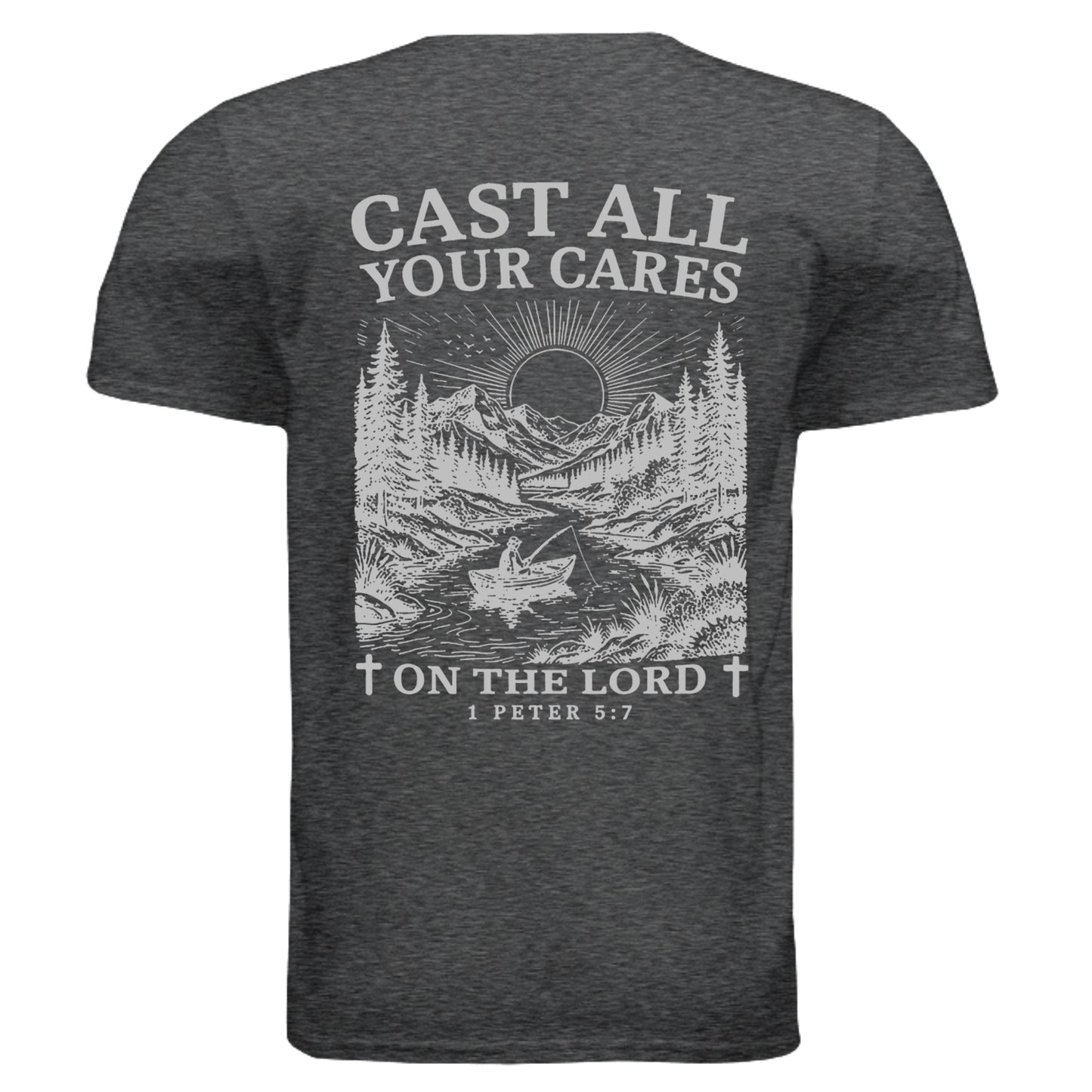 DARK HEATHER - G640 - BACK