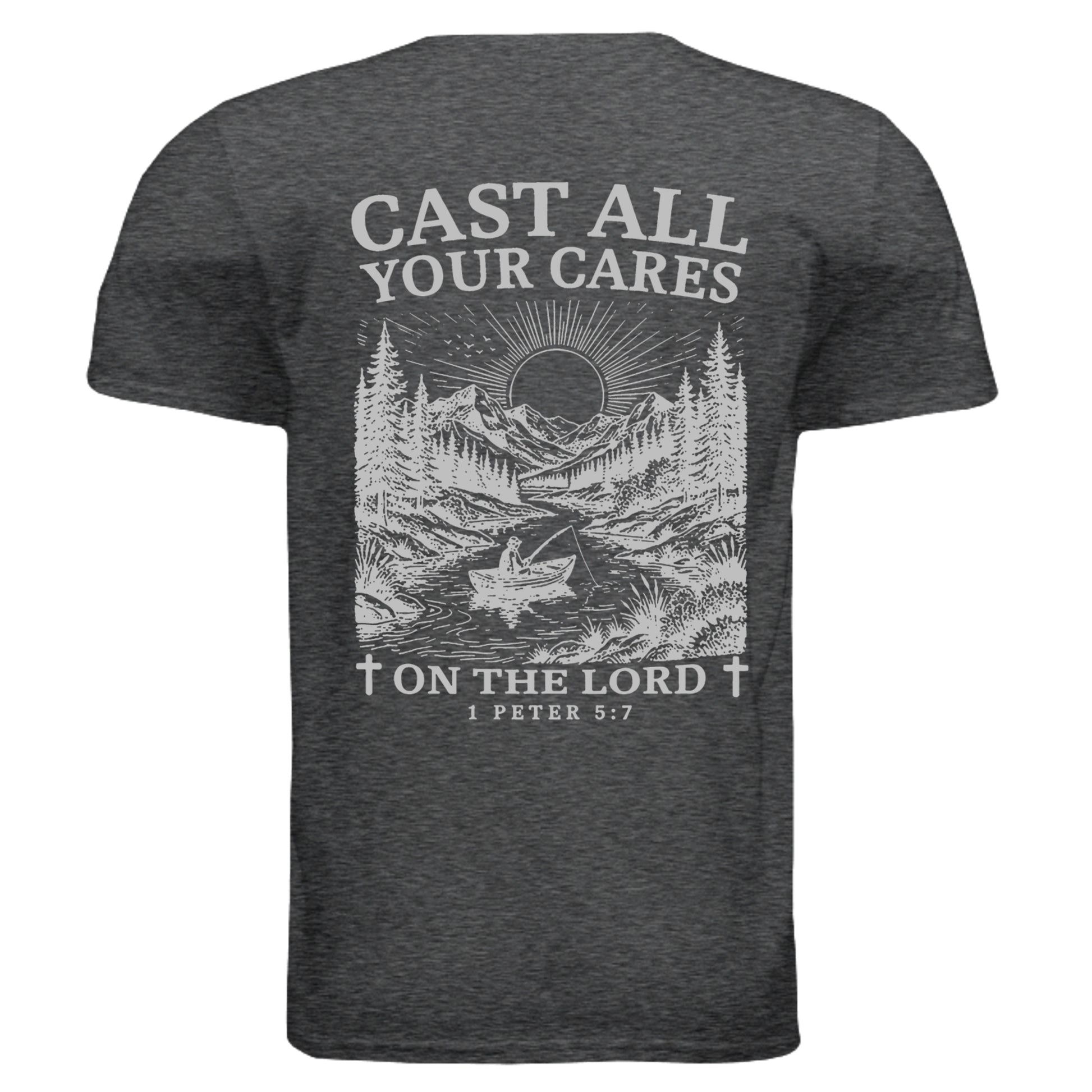 DARK HEATHER - G640 - BACK