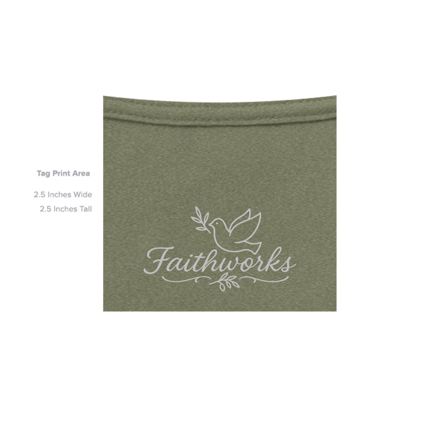 HEATHER MILITARY GREEN - G640 - INSIDE_TAG_LINE